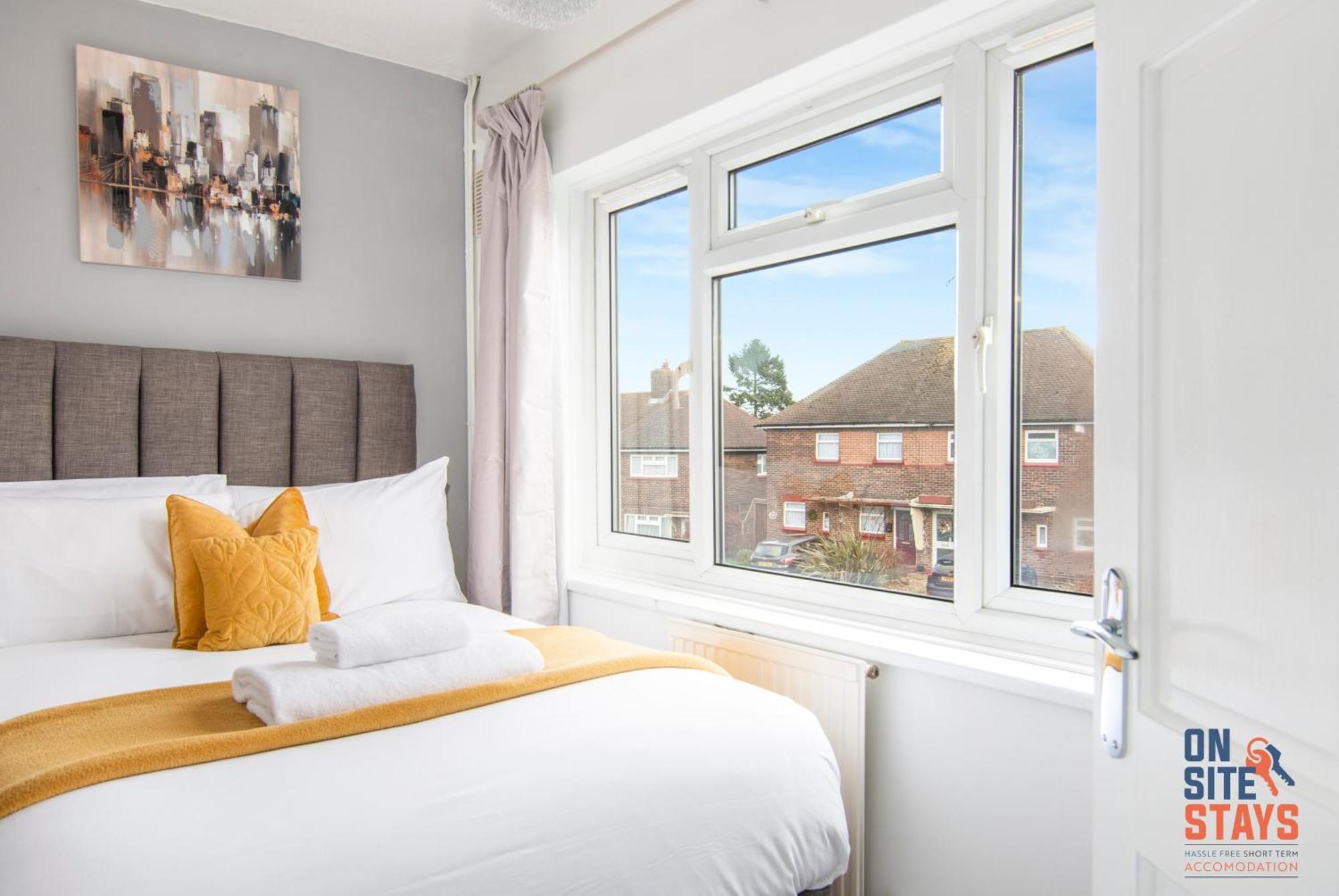 Onsitestays - Cosy 2-Bedroom Apartment With Private Entrance & Long Stay Prices Gravesend Exterior foto